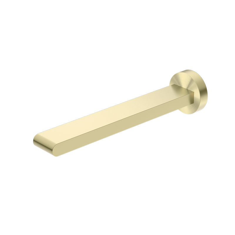 Bianca Bath Spout 240mm Brushed Gold