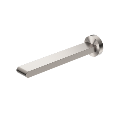 Nero Bianca Bath Spout 240mm Brushed Nickel