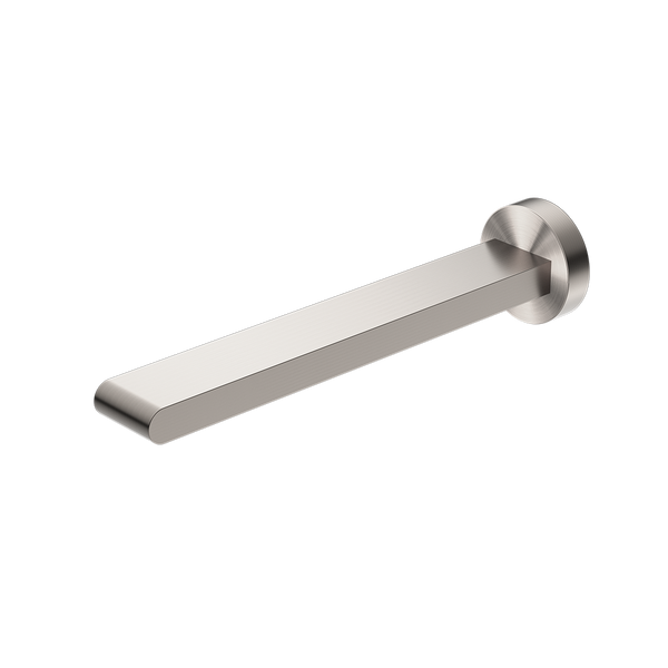 Nero Bianca Bath Spout 240mm Brushed Nickel