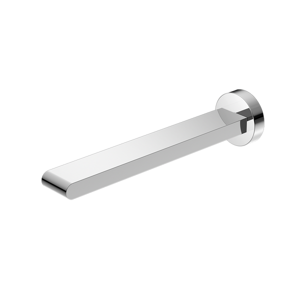 Nero Bianca Bath Spout 240mm Chrome