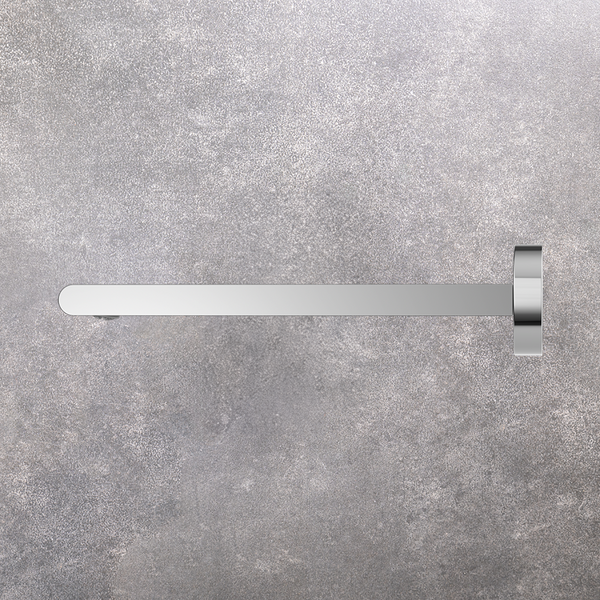 Nero Bianca Bath Spout 240mm Chrome