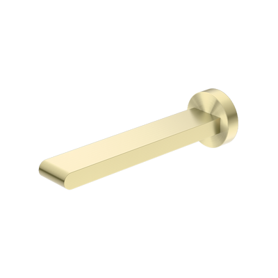 Nero Bianca Bath Spout 200mm Brushed Gold