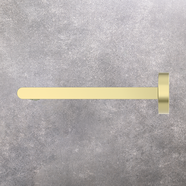 Nero Bianca Bath Spout 200mm Brushed Gold