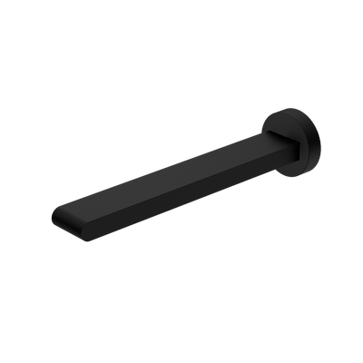Nero Bianca Bath Spout 240mm Matte Black