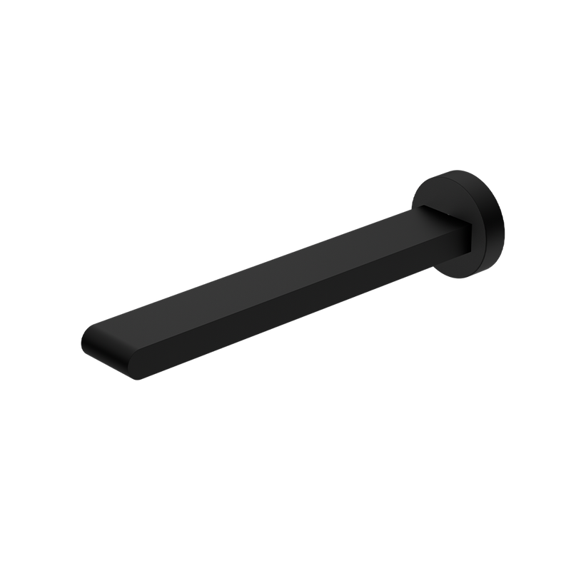 Bianca Bath Spout 240mm Matte Black