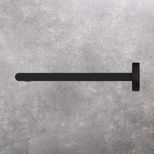 Nero Bianca Bath Spout 240mm Matte Black