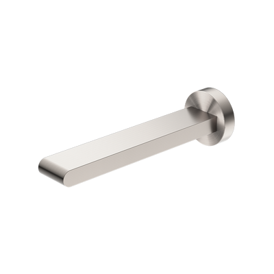 Nero Bianca Bath Spout 200mm Brushed Nickel
