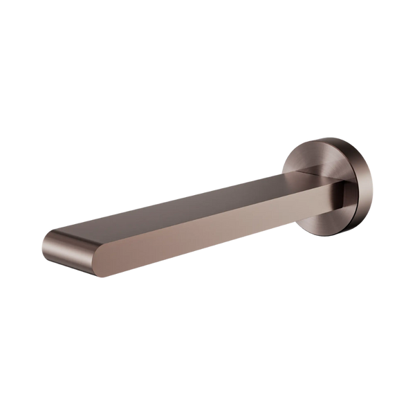 Nero Bianca Bath Spout 200mm Brushed Bronze