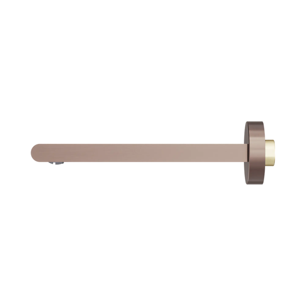 Nero Bianca Bath Spout 200mm Brushed Bronze