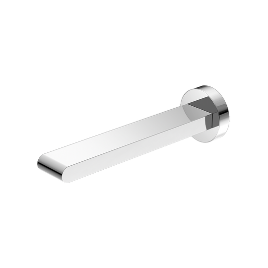 Nero Bianca Bath Spout 200mm Chrome