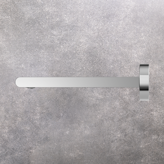 Nero Bianca Bath Spout 200mm Chrome