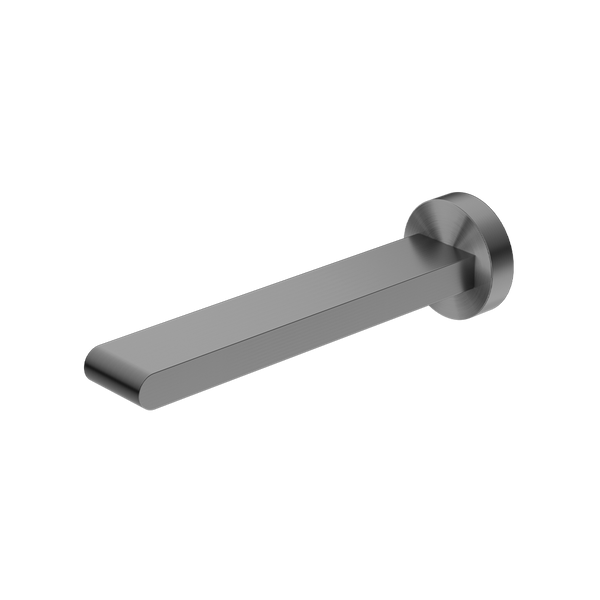 Nero Bianca Bath Spout 200mm Brushed Gunmetal