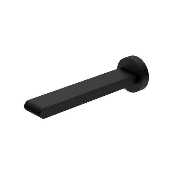 Nero Bianca Bath Spout 200mm Matte Black