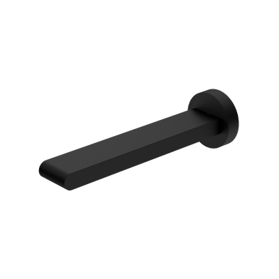 Nero Bianca Bath Spout 200mm Matte Black