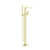 Nero Bianca Freestanding Bath Mixer with Hand Shower Brushed Gold
