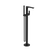 Nero Bianca Freestanding Bath Mixer with Hand Shower Matte Black
