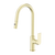 Nero Bianca Pull Out Sink Mixer with Vegie Spray Function Brushed Gold