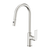 Nero Bianca Pull Out Sink Mixer with Vegie Spray Function Brushed Nickel