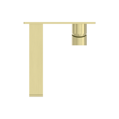 Bianca Wall Basin/Bath Mixer 187mm Brushed Gold