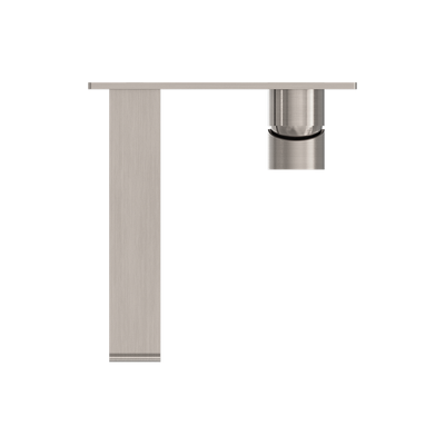 Bianca Wall Basin/Bath Mixer 187mm Brushed Nickel