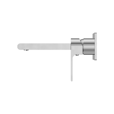 Bianca Wall Basin/Bath Mixer 187mm Chrome