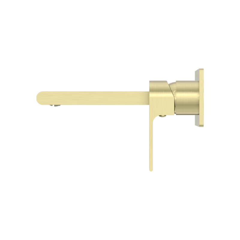 Bianca Wall Basin/Bath Mixer 230mm Brushed Gold