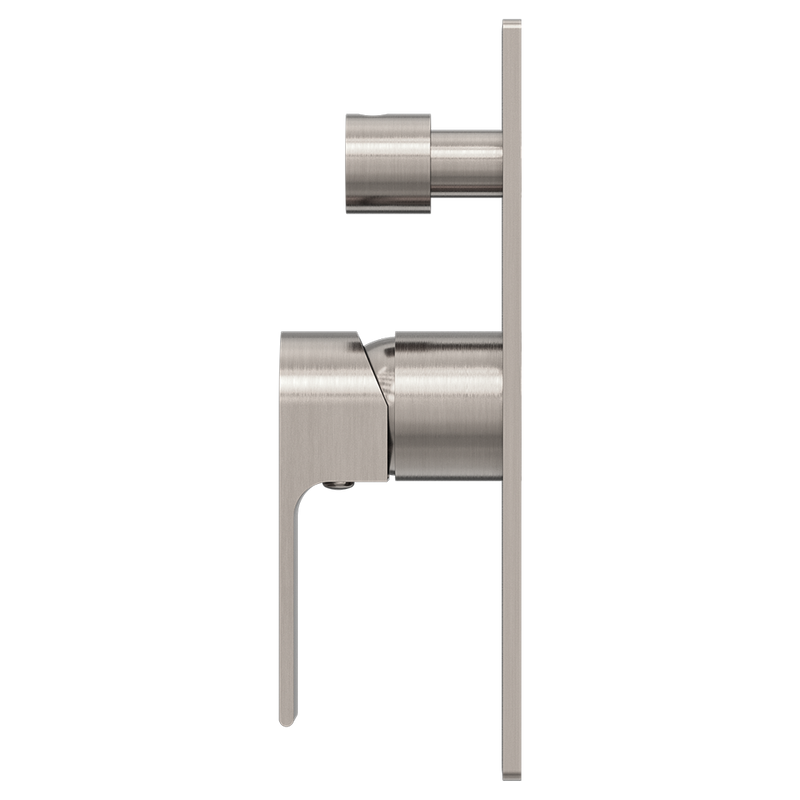 Bianca Shower Mixer with Divertor Brushed Nickel