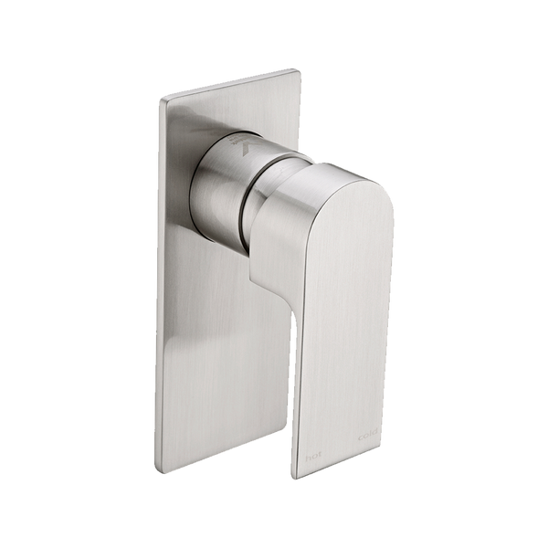 Nero Bianca Shower Mixer Brushed Nickel