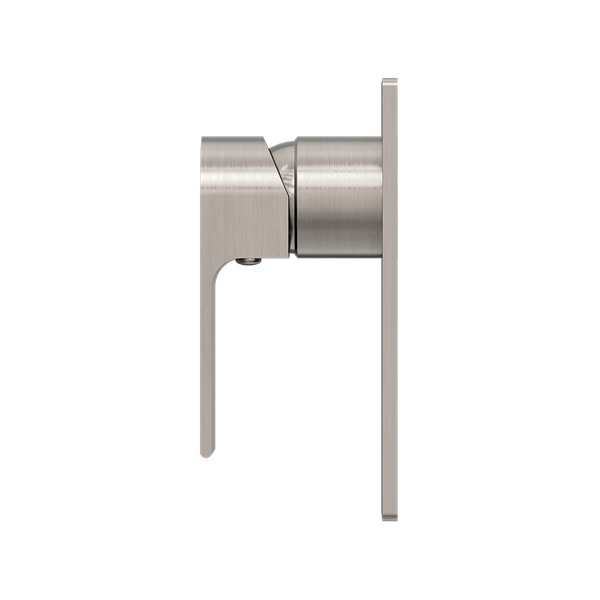 Nero Bianca Shower Mixer Brushed Nickel