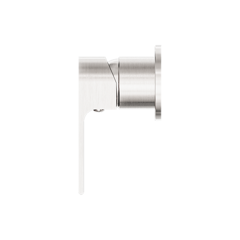Bianca Shower Mixer with 60mm Round Plate Brushed Nickel
