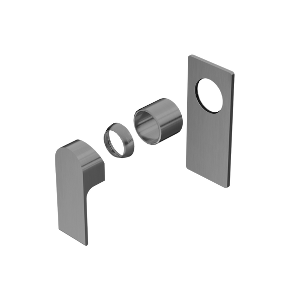 Nero Bianca Shower Mixer Trim Kits Only Gunmetal