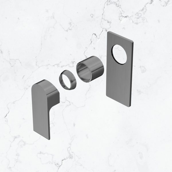 Nero Bianca Shower Mixer Trim Kits Only Gunmetal