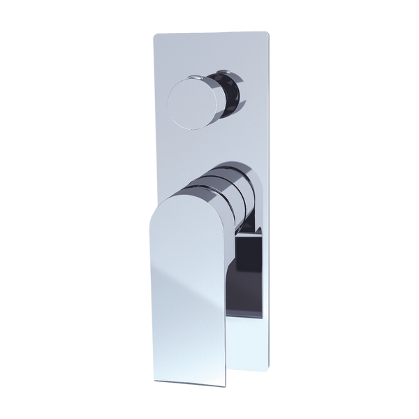 Nero Bianca Shower Mixer with Divertor Chrome