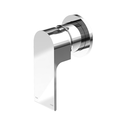 Bianca Shower Mixer with 80mm Round Plate Chrome