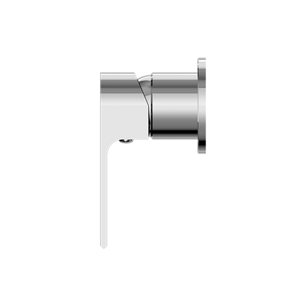 Nero Bianca Shower Mixer with 60mm Round Plate Chrome