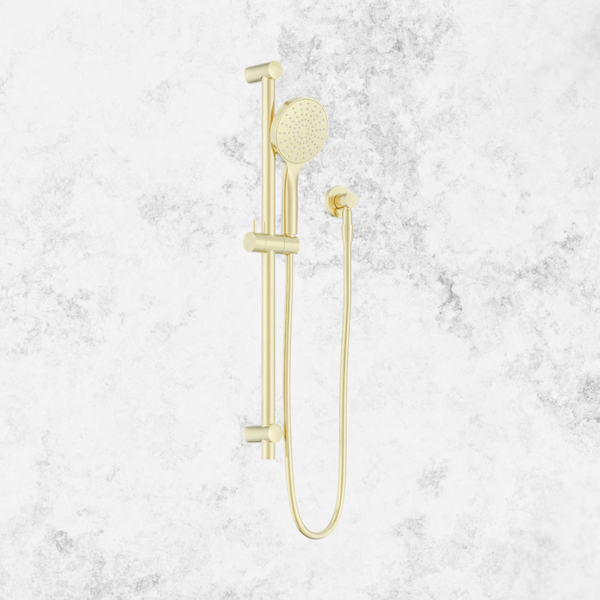 Nero Dolce II Rail Shower Brushed Gold
