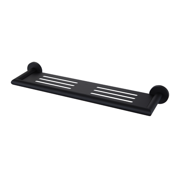 Nero Dolce Metal Shower Shelf Matte Black