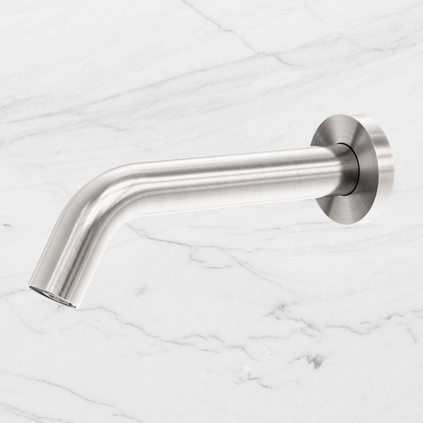 Nero Mecca Wall Mount Sensor Tap Brushed Nickel