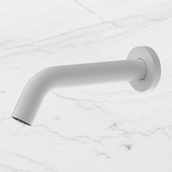 Nero Mecca Wall Mount Sensor Tap Matte White