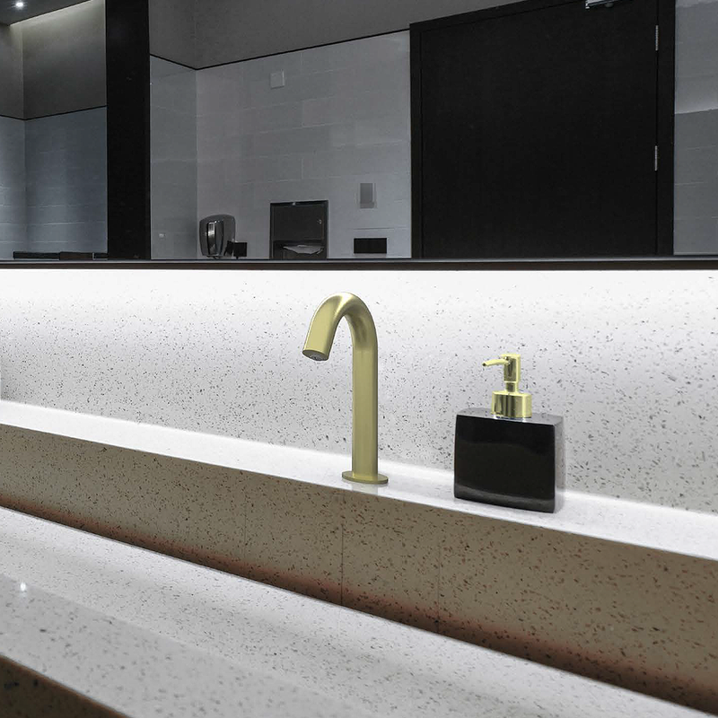 Nero Mecca Sensor Tap Brushed Gold – Buildmat