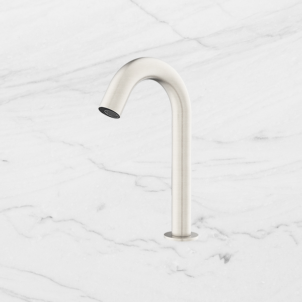 Nero Mecca Sensor Tap Brushed Nickel