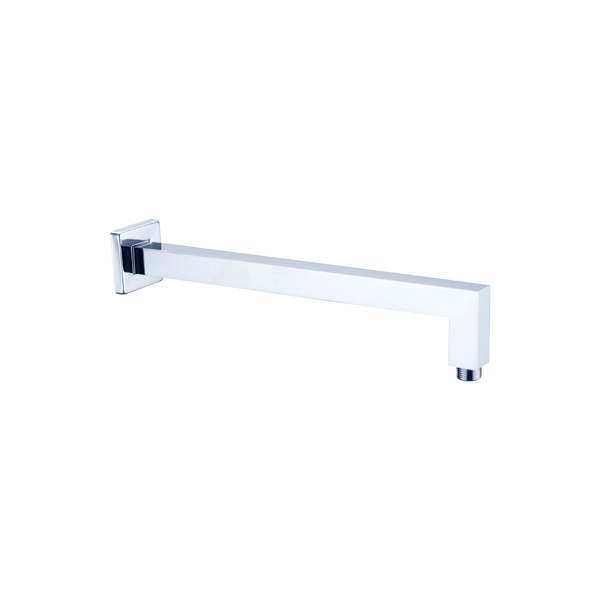 Nero Square Shower Arm Chrome