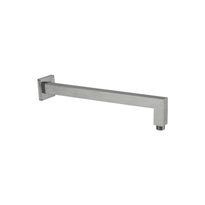 Nero Square Shower Arm Brushed Gunmetal