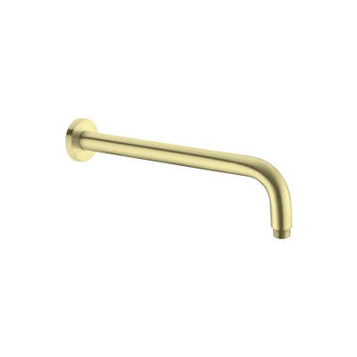 Round Shower Arm Brushed Gold