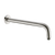 Nero Round Shower Arm 500mm Brushed Nickel