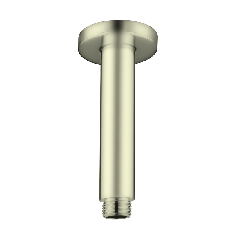 Round Ceiling Arm 100mm Brushed Gold