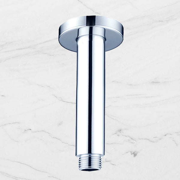 Nero Round Ceiling Arm 100mm Chrome