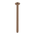 Nero Round Ceiling Arm 300mm Brushed Bronze