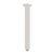 Nero Square Ceiling Arm 300mm Brushed Nickel