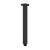 Nero Square Ceiling Arm 300mm Matte Black